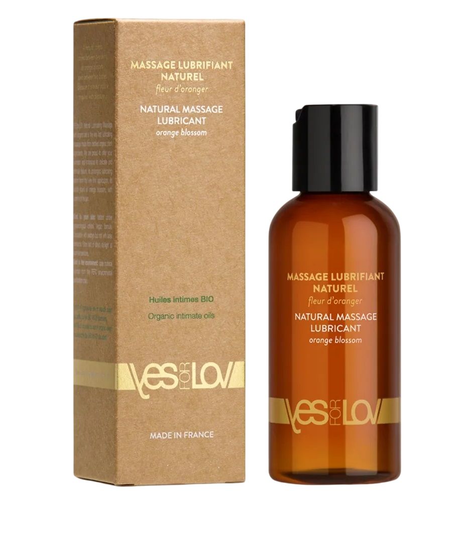 Натуральная массажная смазка Natural Massage Lubricant Orange Blossom - 100 мл.