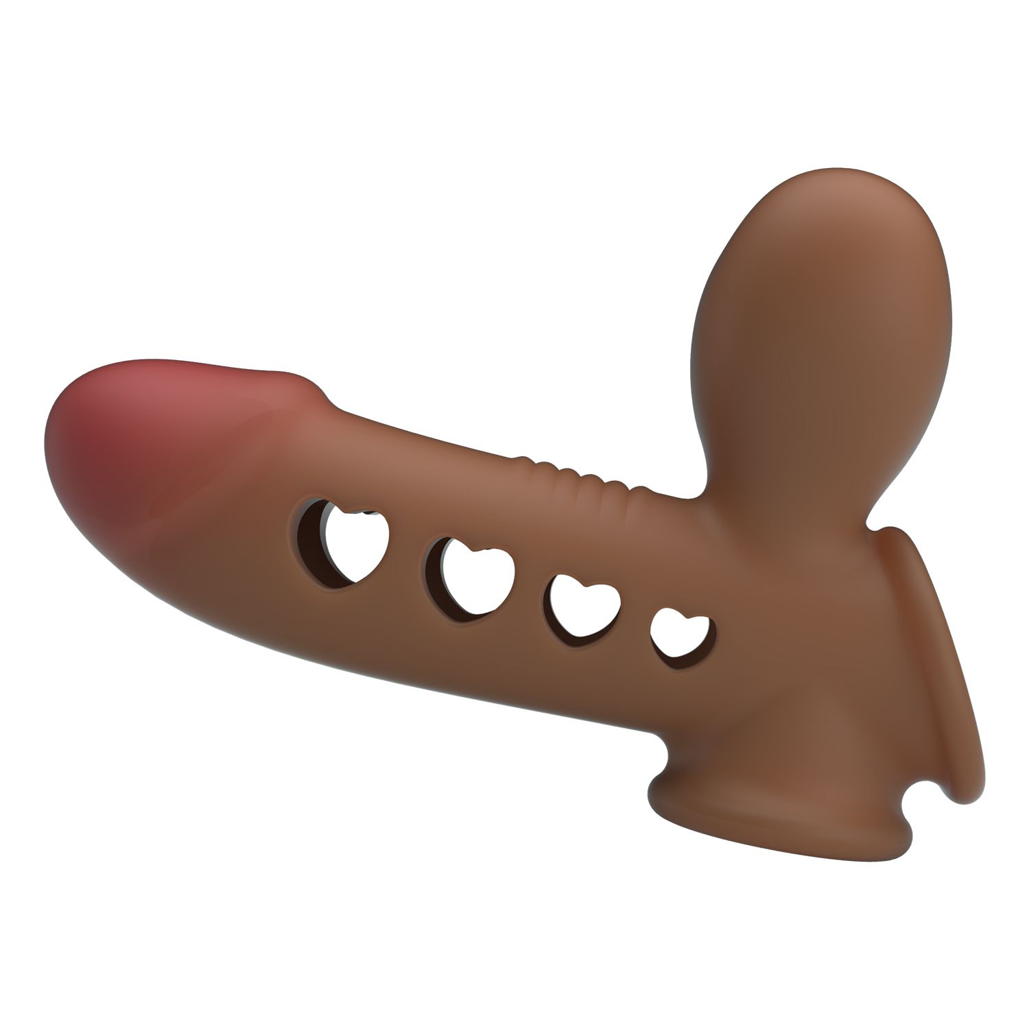 Насадка на пенис с эффектом расширения Tyronn - 16,1 см. 1