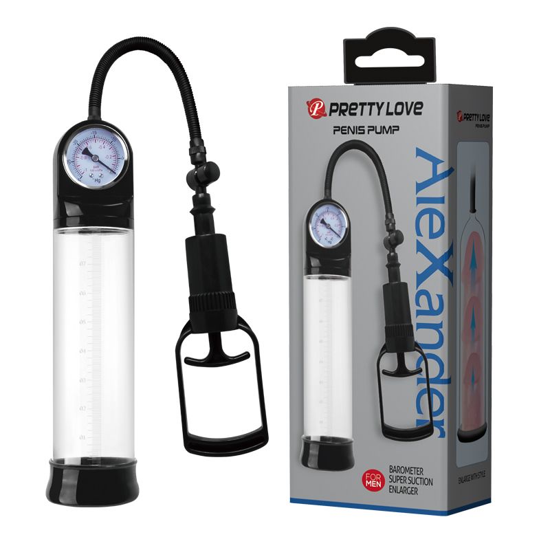 Вакуумная помпа с манометром Penis Pump 2