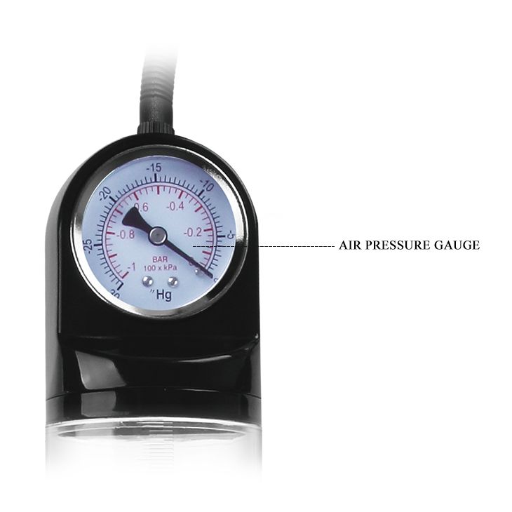 Вакуумная помпа с манометром Penis Pump 8