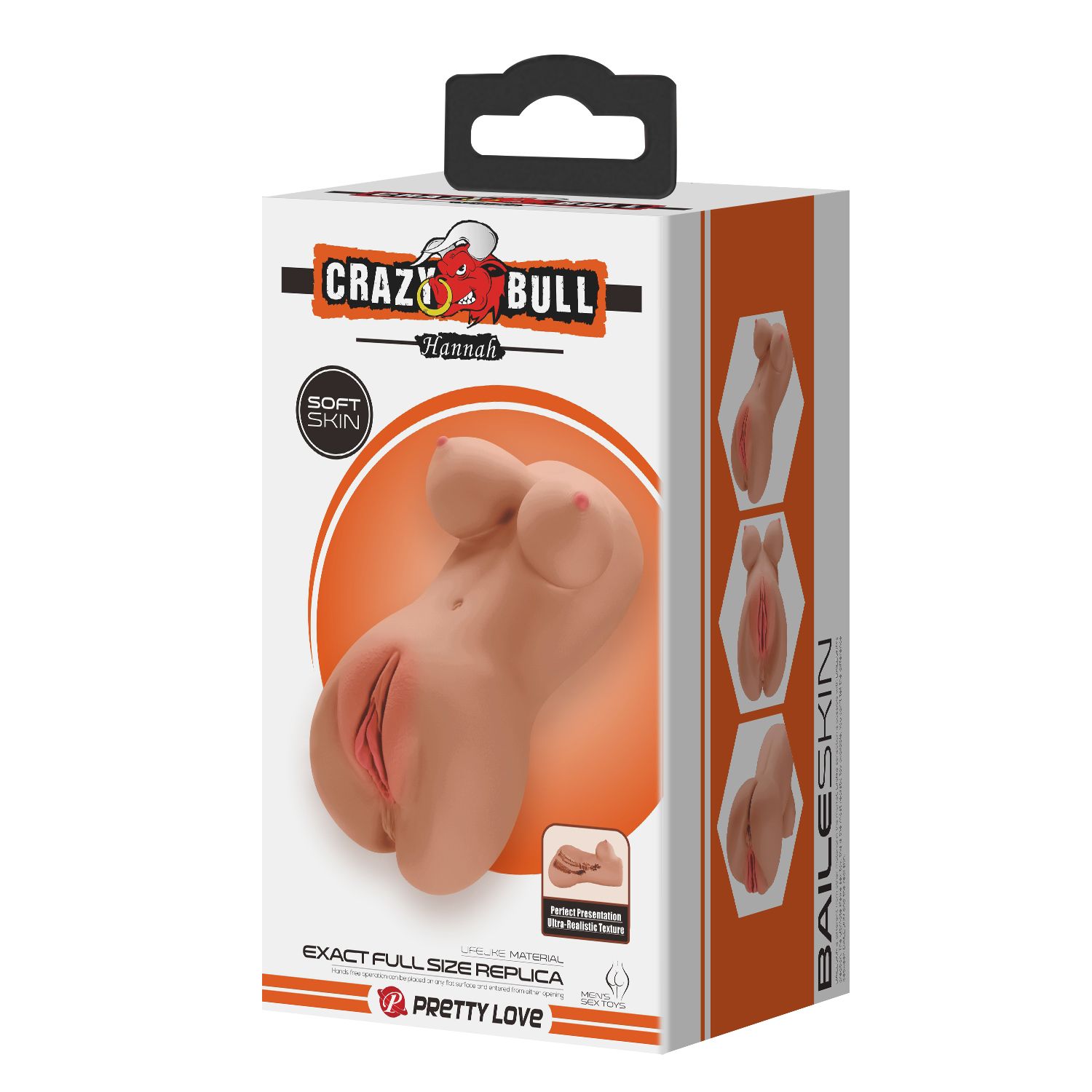 Мастурбатор мини-торс Hannah 2