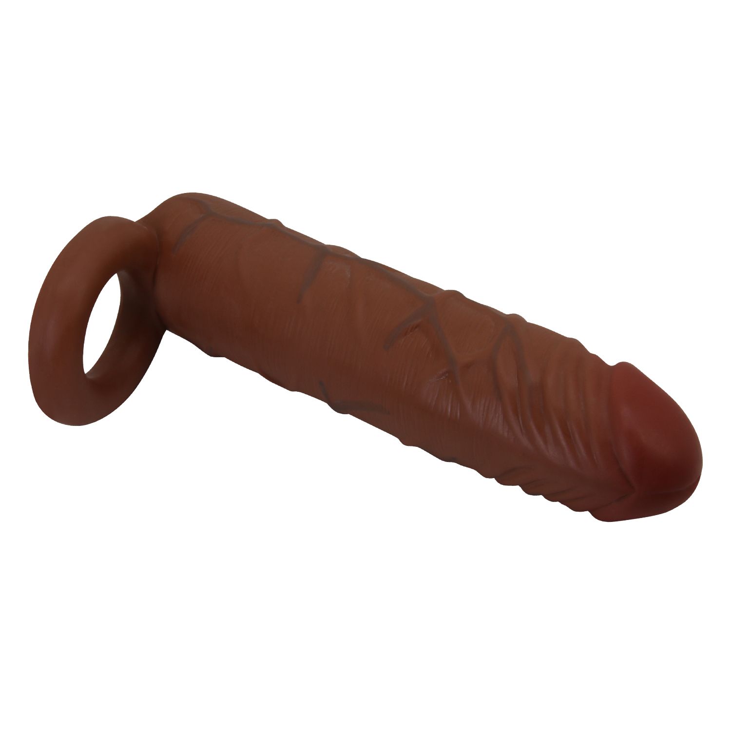 Коричневая насадка-удлинитель Kaile - 15 см. 5