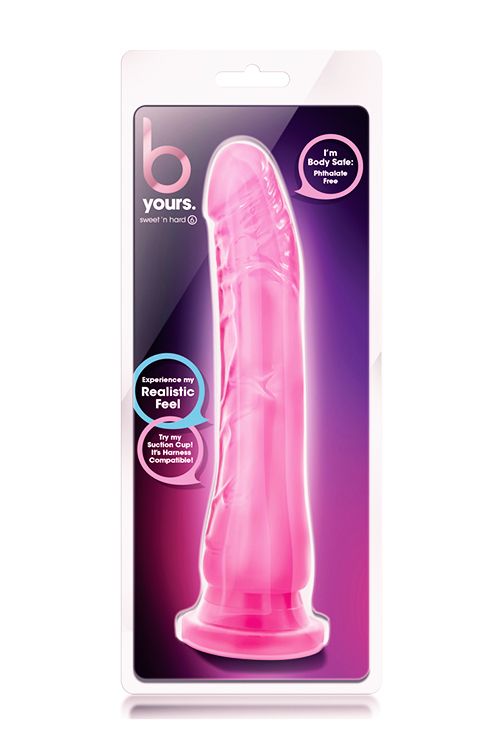 Розовый фаллоимитатор Sweet N’ Hard 6 Realistic Pink 8.5-Inch Long Dildo - 19 см. 2