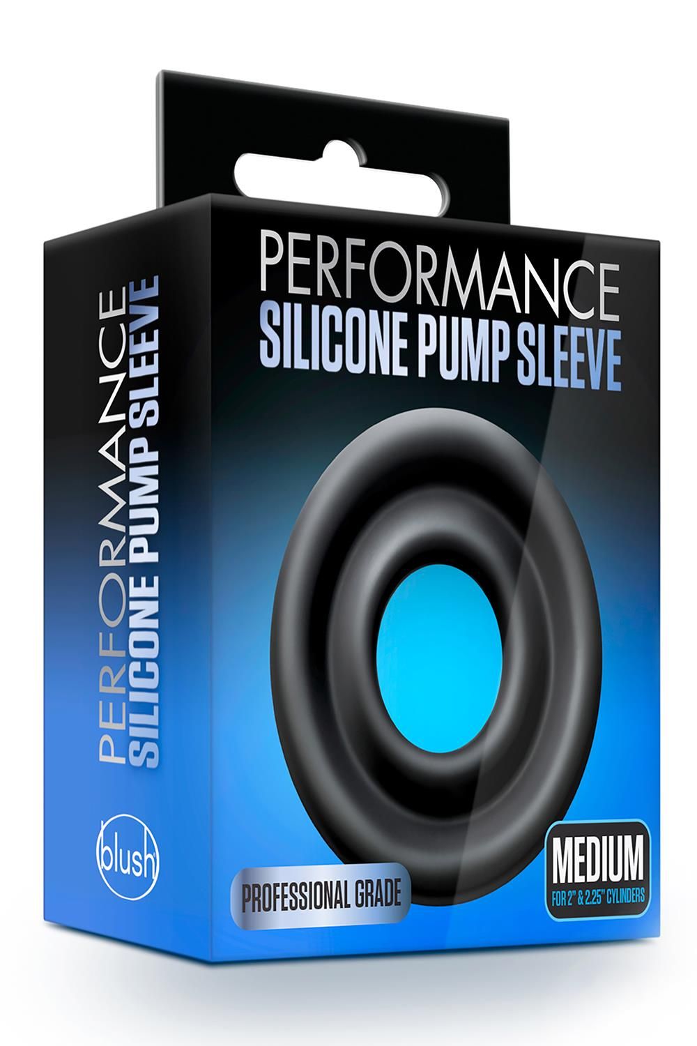 Черный уплотнитель на вакуумную помпу Silicone Pump Sleeve Medium 3