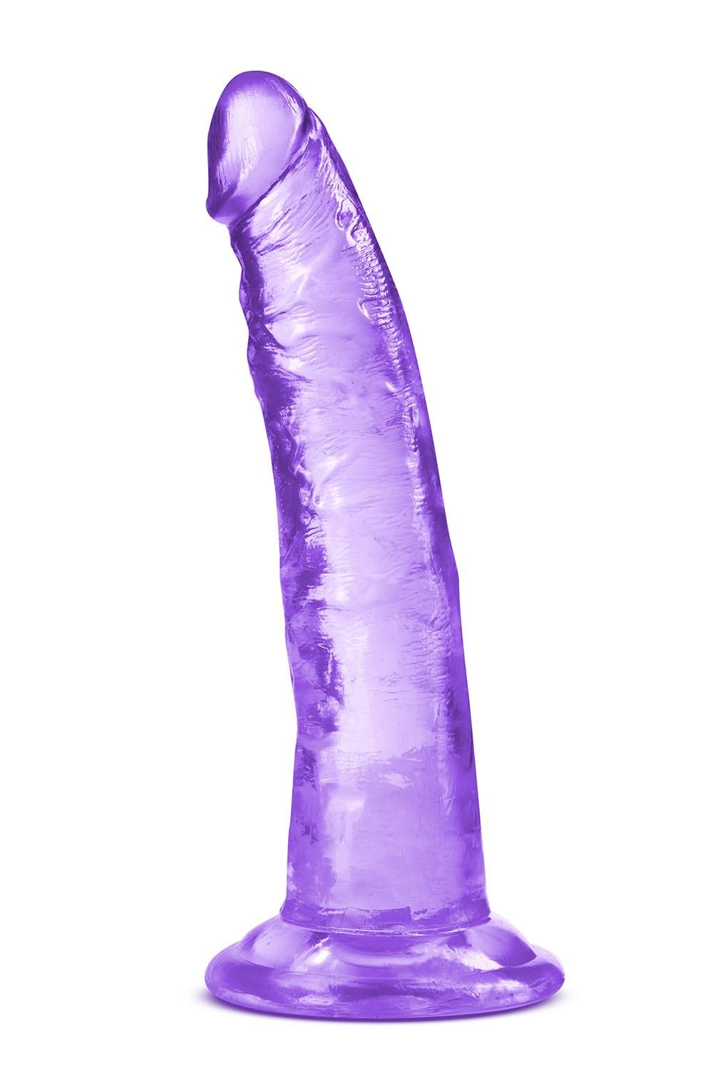 Фиолетовый фаллоимитатор Lust N’ Thrust - 19 см. 1