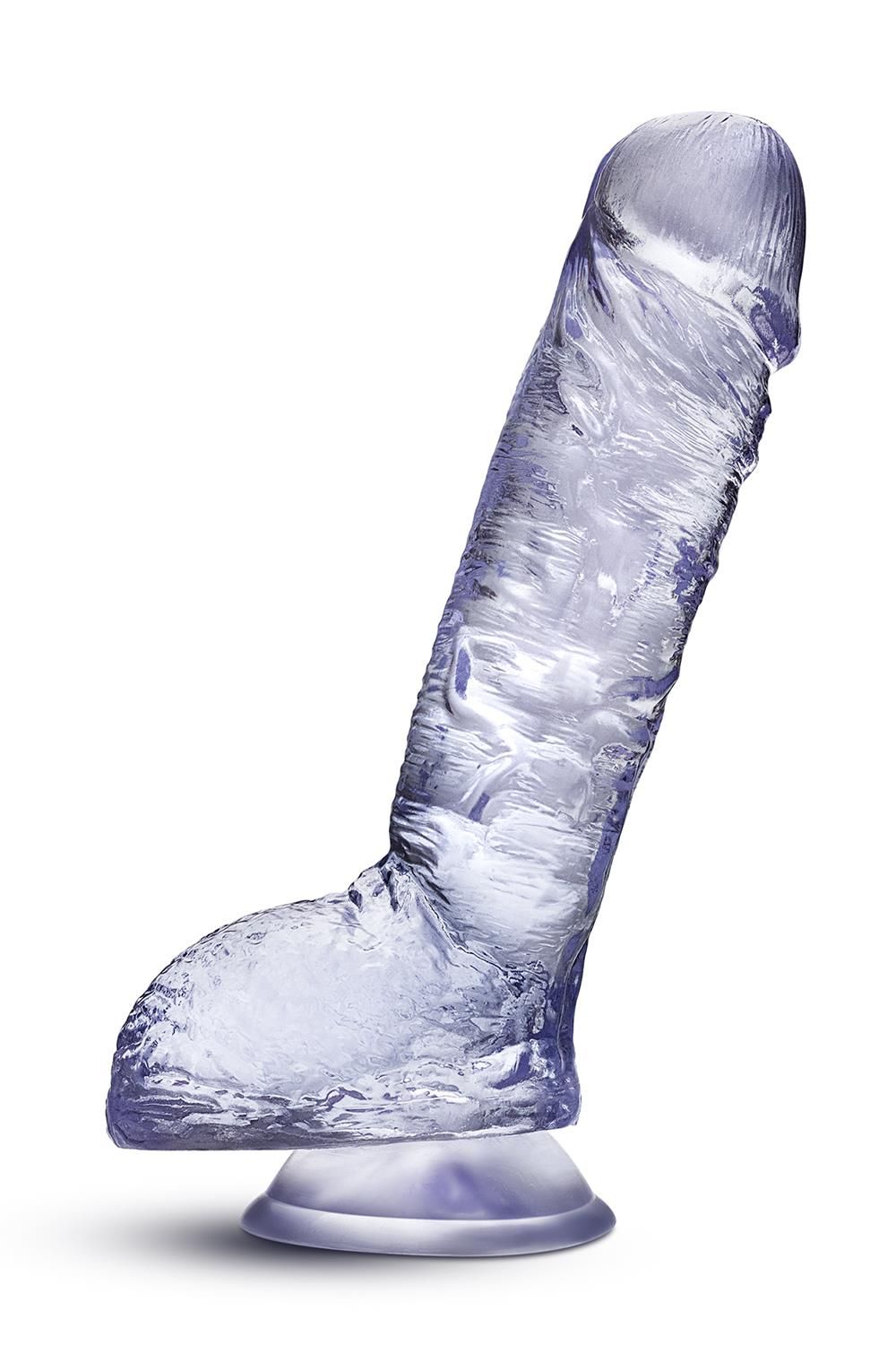 Прозрачный фаллоимитатор Hearty N’ Hefty - 22,9 см. 2