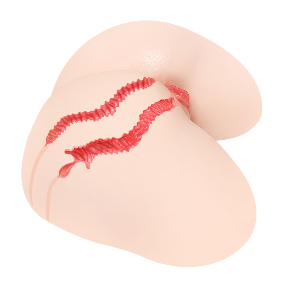 Мастурбатор-полуторс с двойным слоем материала и вибрацией Vanilla Onahole 3