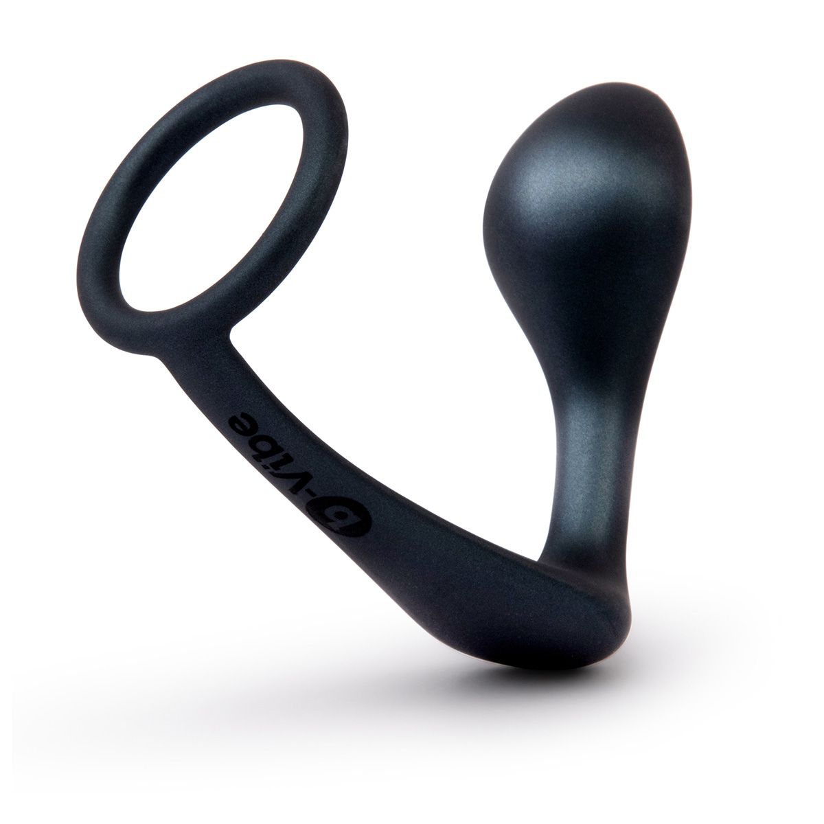 Черное эрекционное кольцо со стимулятором простаты Ringer Cock Ring & Plug 1