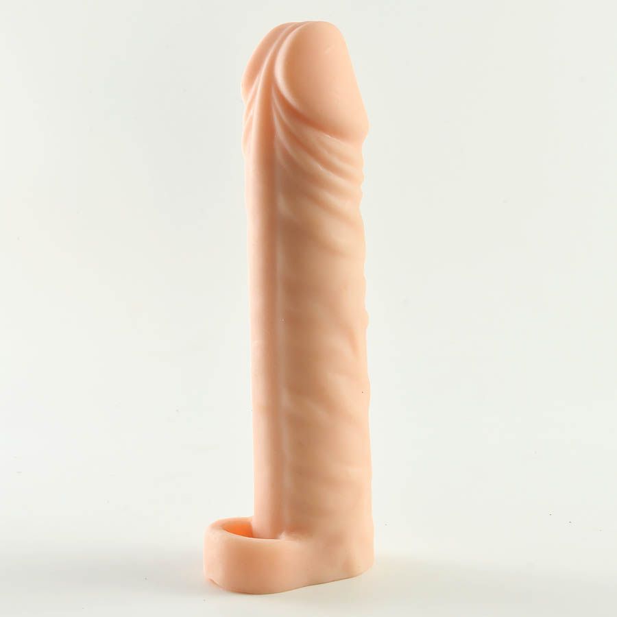 Телесная насадка Okoto с втулкой - 16 см. 1