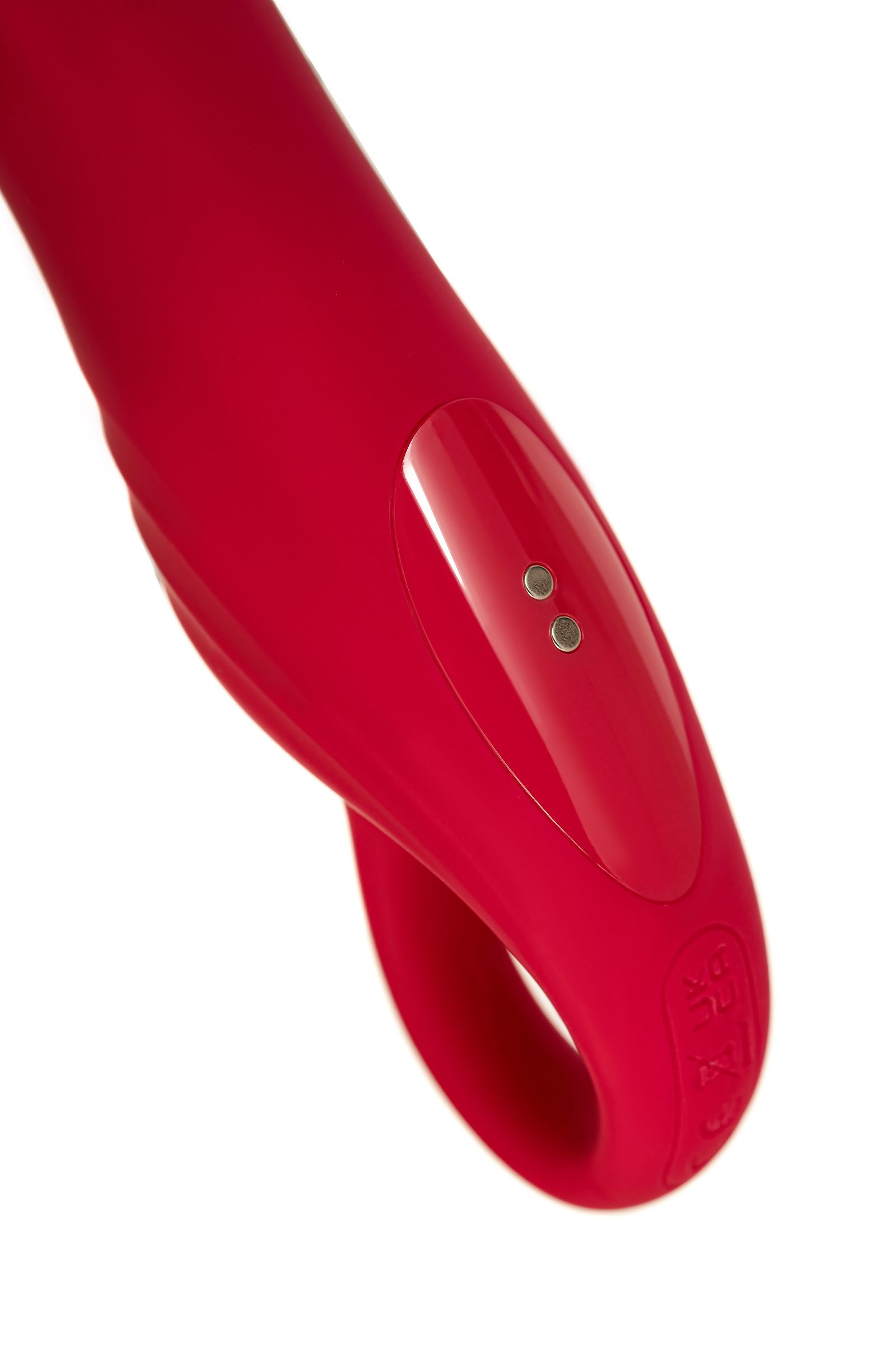 Малиновый стимулятор с двигающимся язычком Begonia - 18,5 см. 11