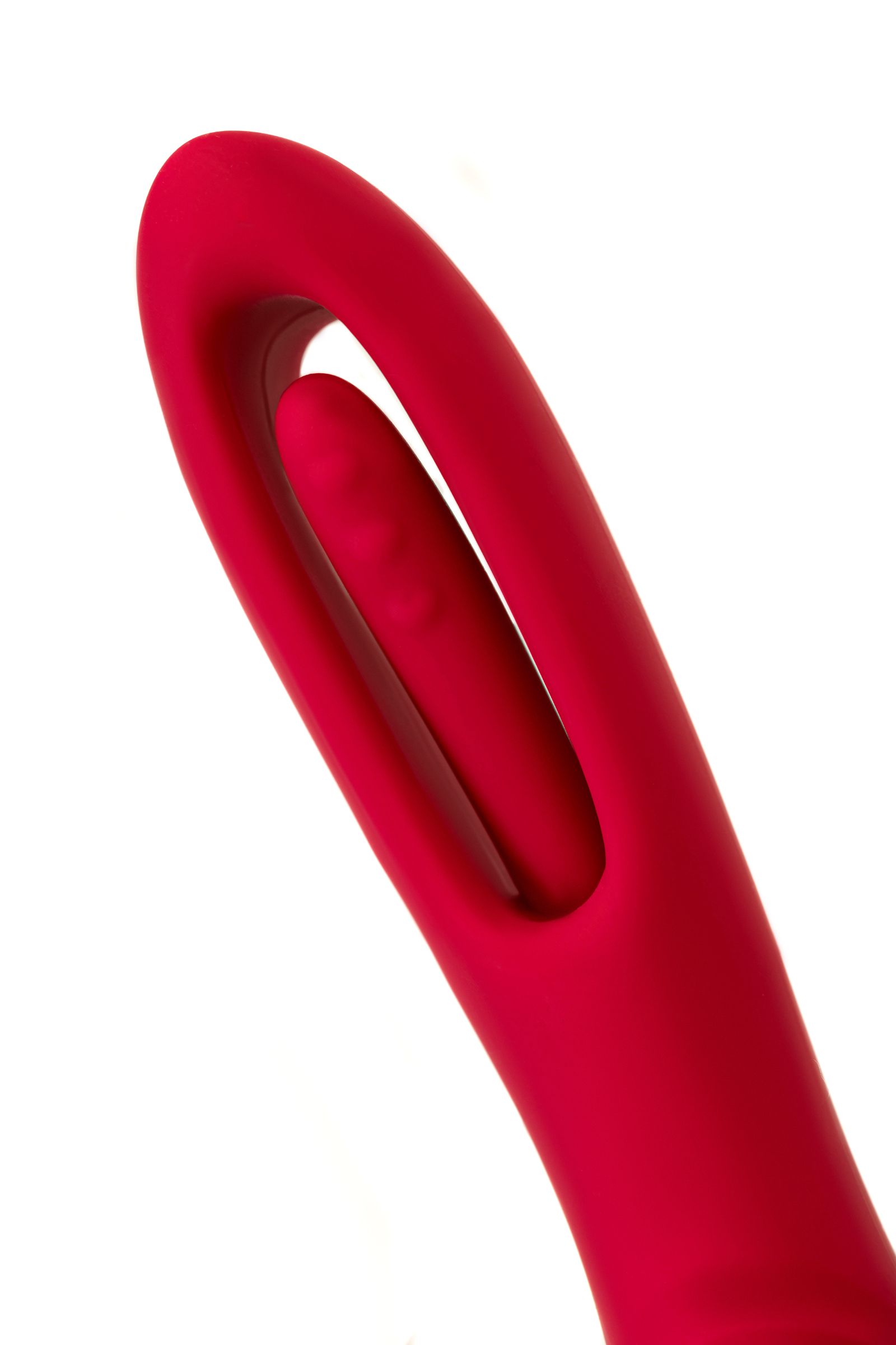 Малиновый стимулятор с двигающимся язычком Begonia - 18,5 см. 10