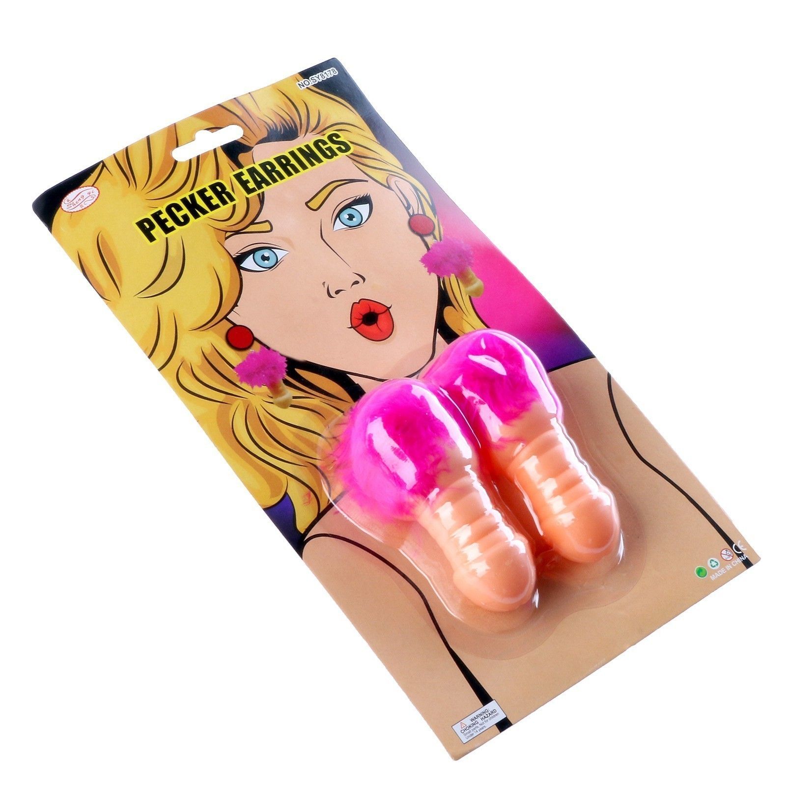 Карнавальные серьги «Для сильной и независимой» 2