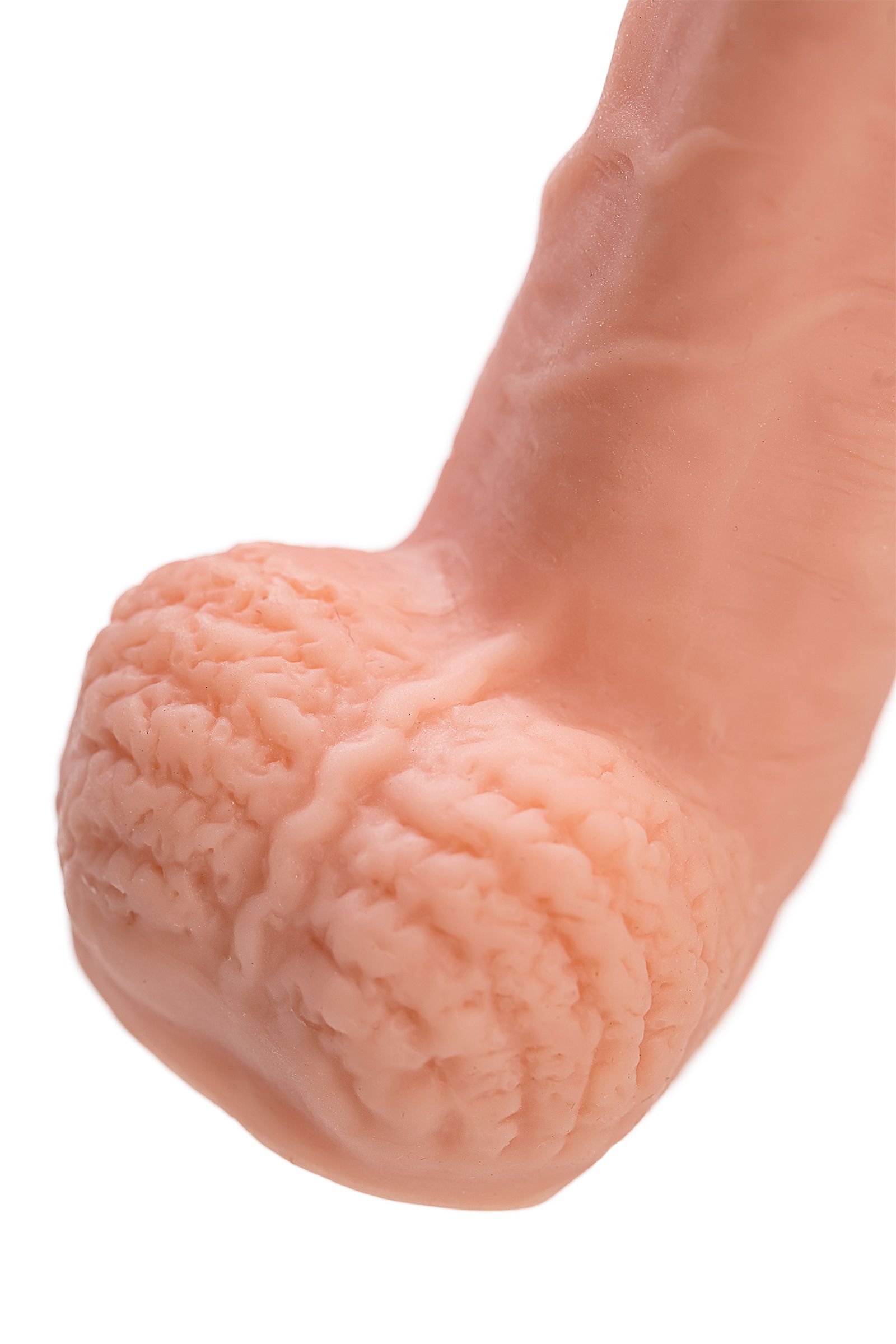 Телесная удлиняющая фаллическая насадка - 16 см. 13