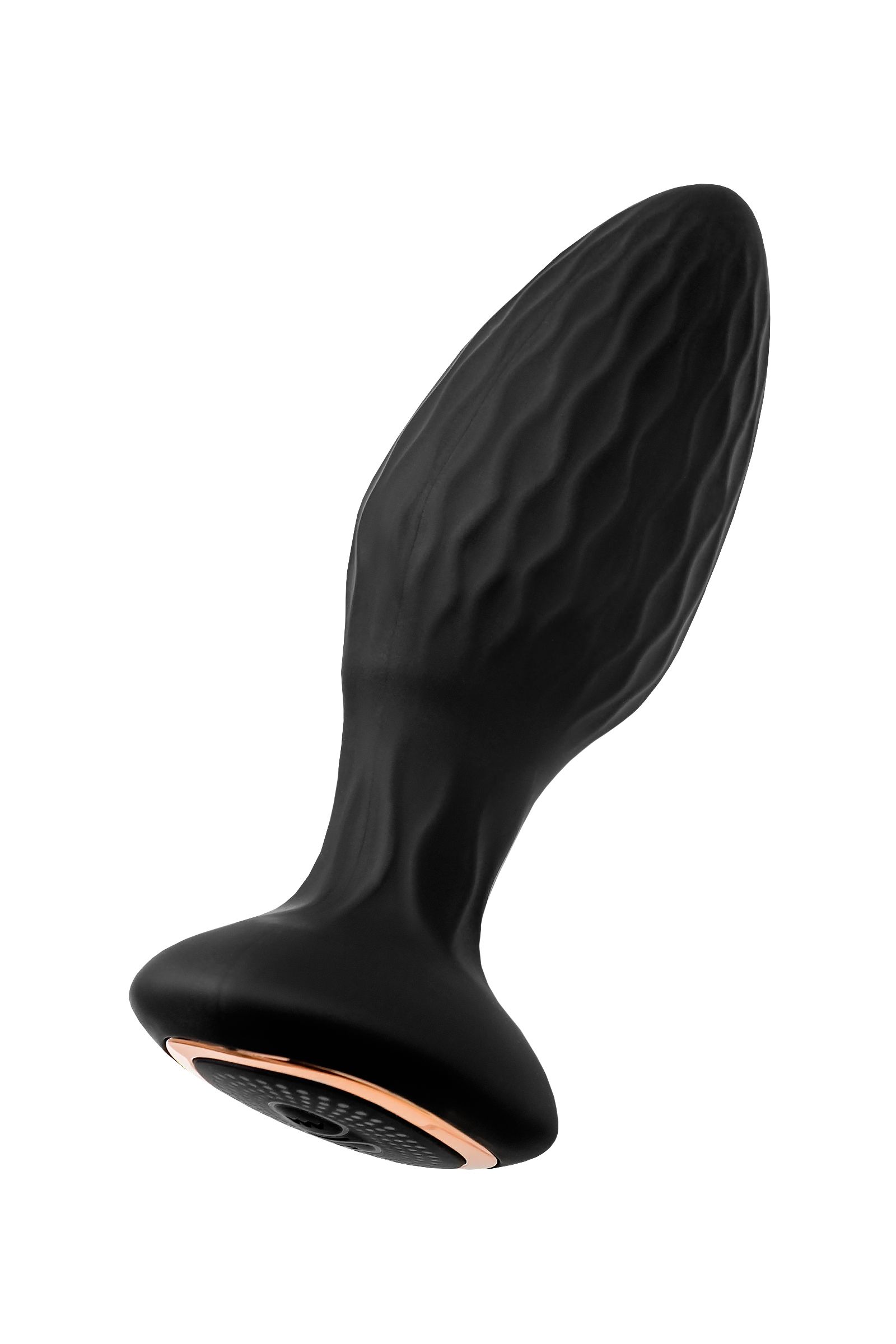 Черная анальная вибровтулка Tucana с ротацией и управлением через приложение - 12 см. 5