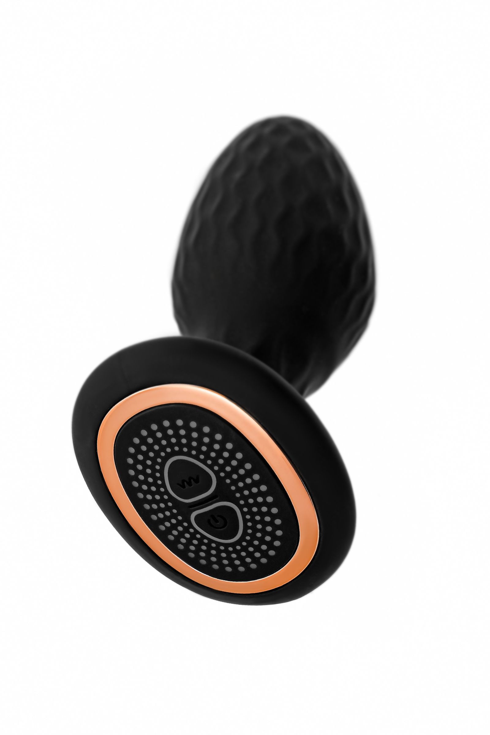 Черная анальная вибровтулка Tucana с ротацией и управлением через приложение - 12 см. 6