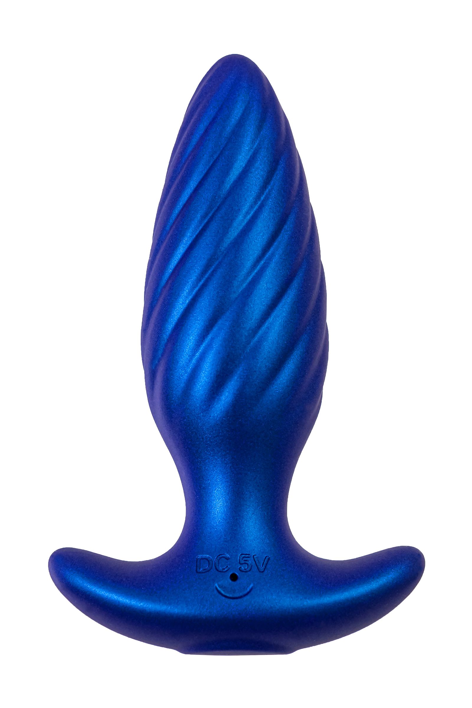 Синяя анальная вибровтулка Closs с управлением через приложение 4