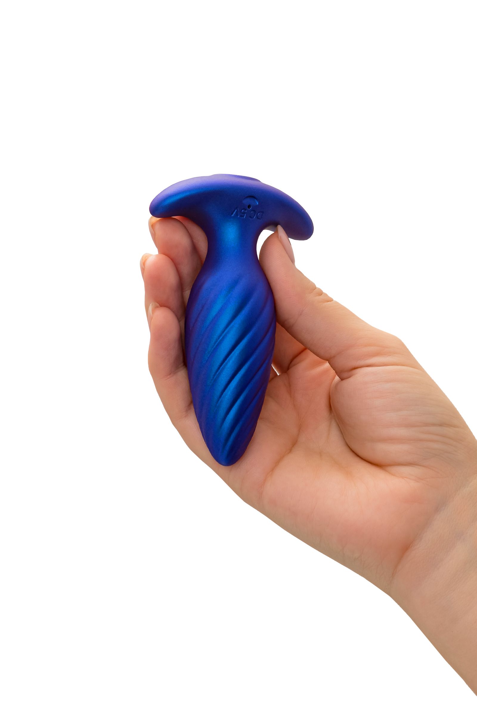 Синяя анальная вибровтулка Closs с управлением через приложение 6