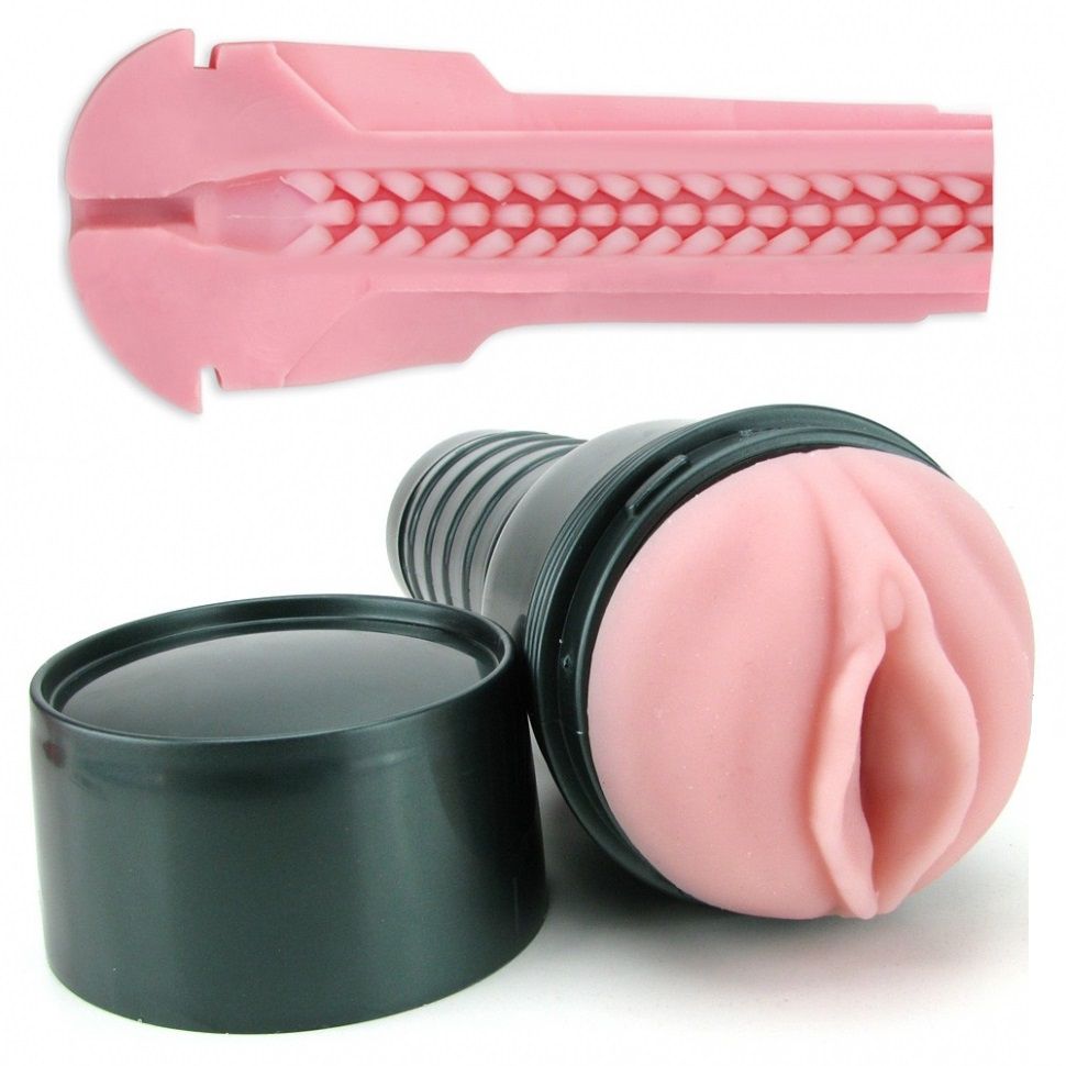 Мастурбатор-вагина Fleshlight - Vibro Pink Lady Touch с вибрацией 3