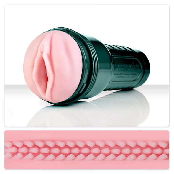 Мастурбатор-вагина Fleshlight - Vibro Pink Lady Touch с вибрацией 6