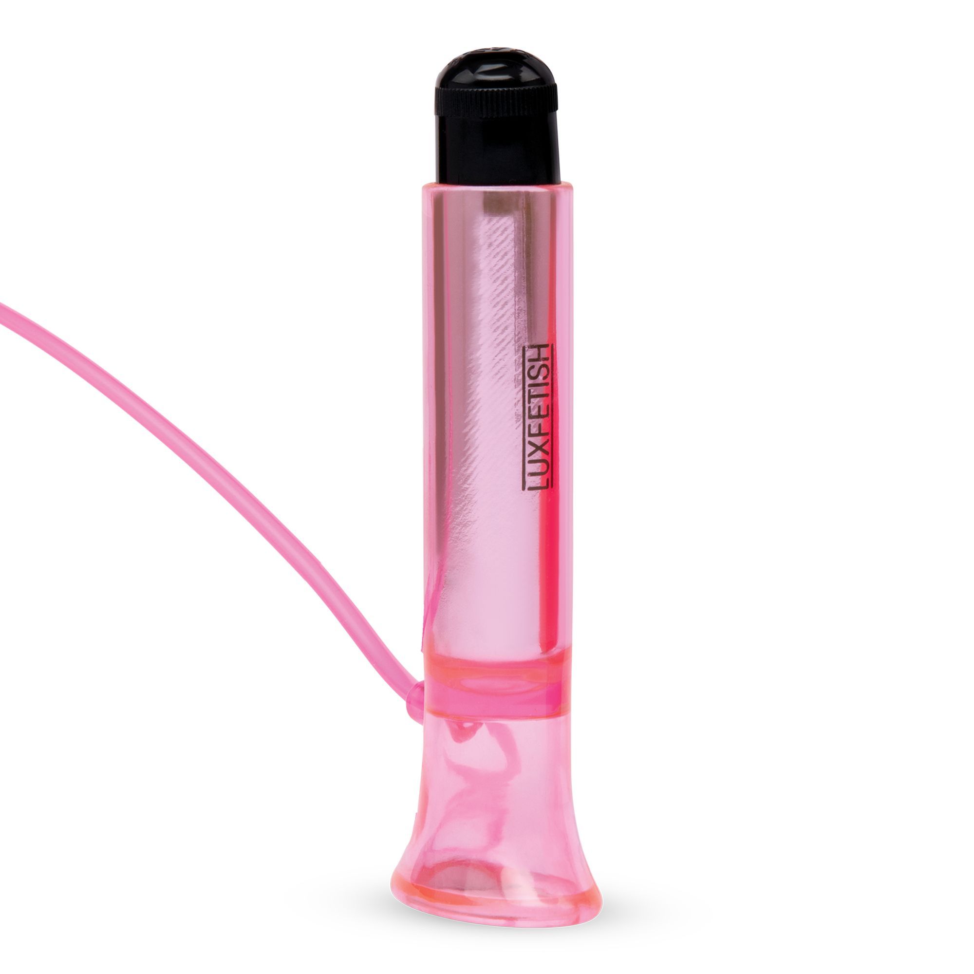 Розовый вакуумный стимулятор для клитора с вибрацией Vibrating Clitoral Pump with Quick Release 3