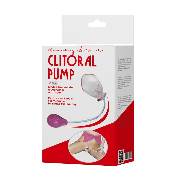 Автоматическая помпа для клитора и половых губ с вибрацией Clitoral Pump 8