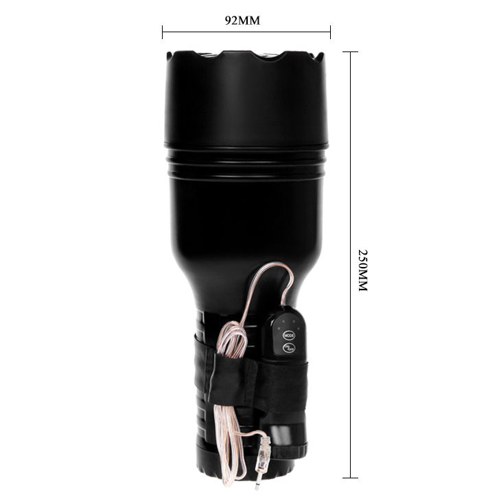 Мастурбатор-вагина с 4 уровнями вибрации и выносным пультом Pink Lady 5