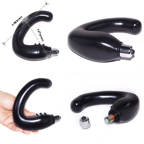 Чёрный вибростимулятор простаты 2