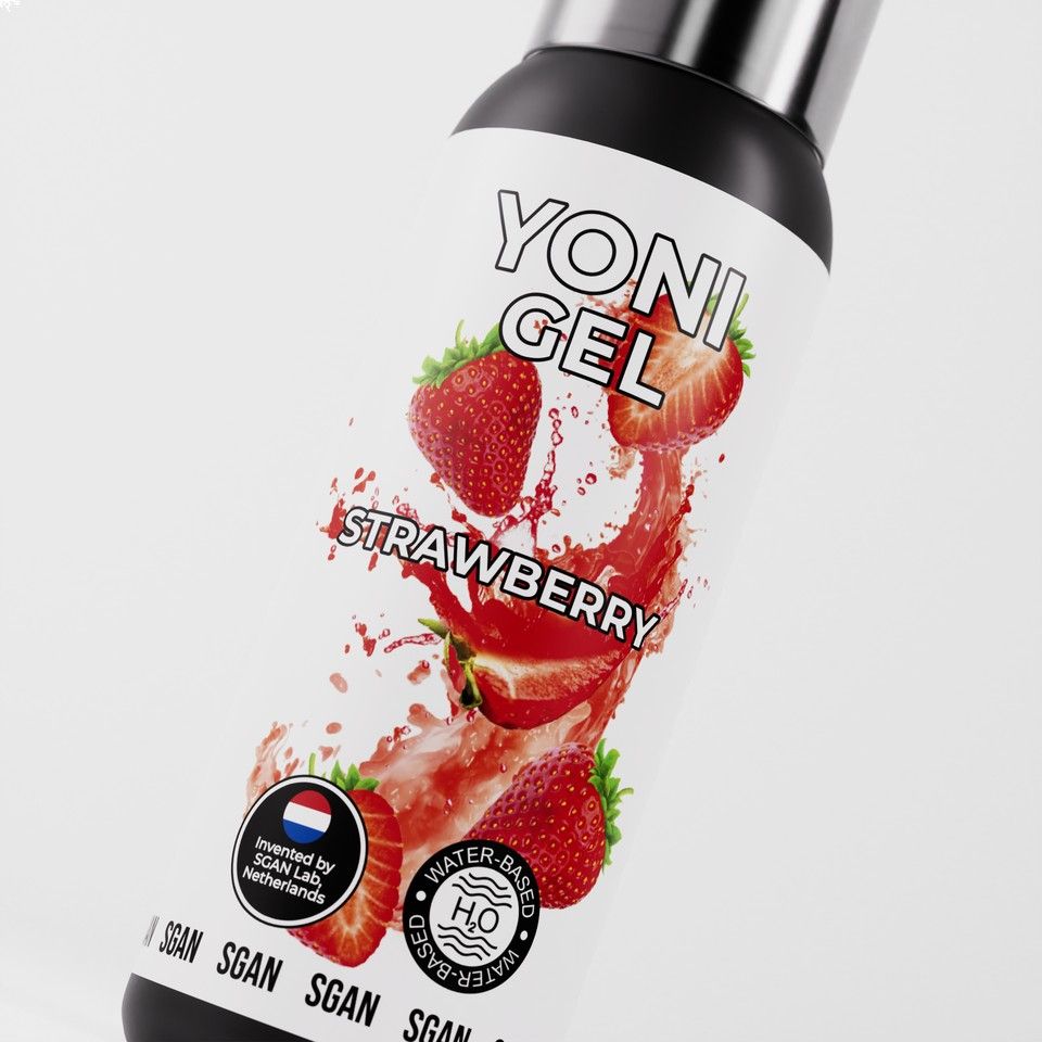 Лубрикант для орального секса SGAN со вкусом клубники - 100 мл. 4