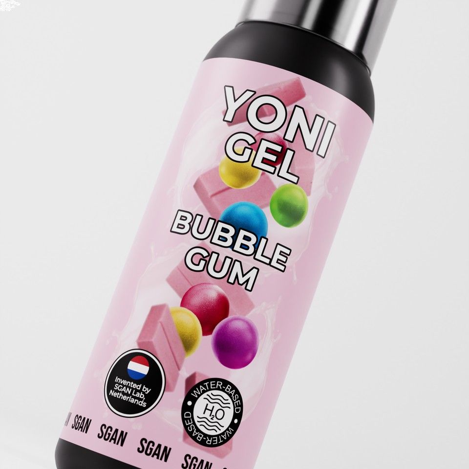 Лубрикант для орального секса SGAN со вкусом бабл-гам - 100 мл. 4