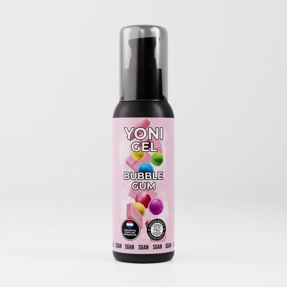 Лубрикант для орального секса SGAN со вкусом бабл-гам - 100 мл. 1