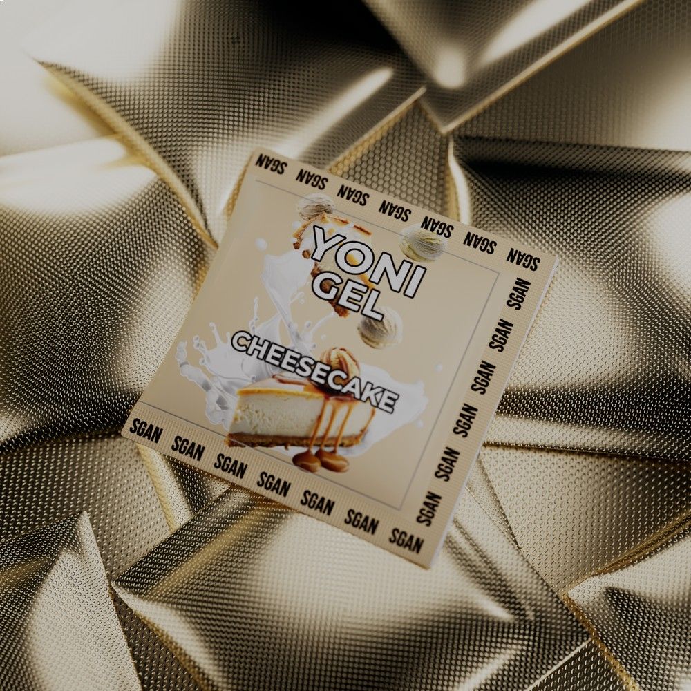 Саше лубриканта для орального секса SGAN со вкусом чизкейка - 5 мл. 1