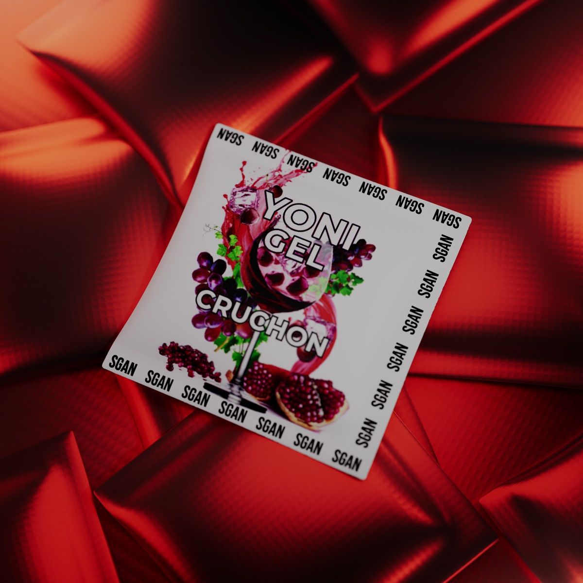 Саше лубриканта для орального секса SGAN со вкусом крюшона - 5 мл. 1