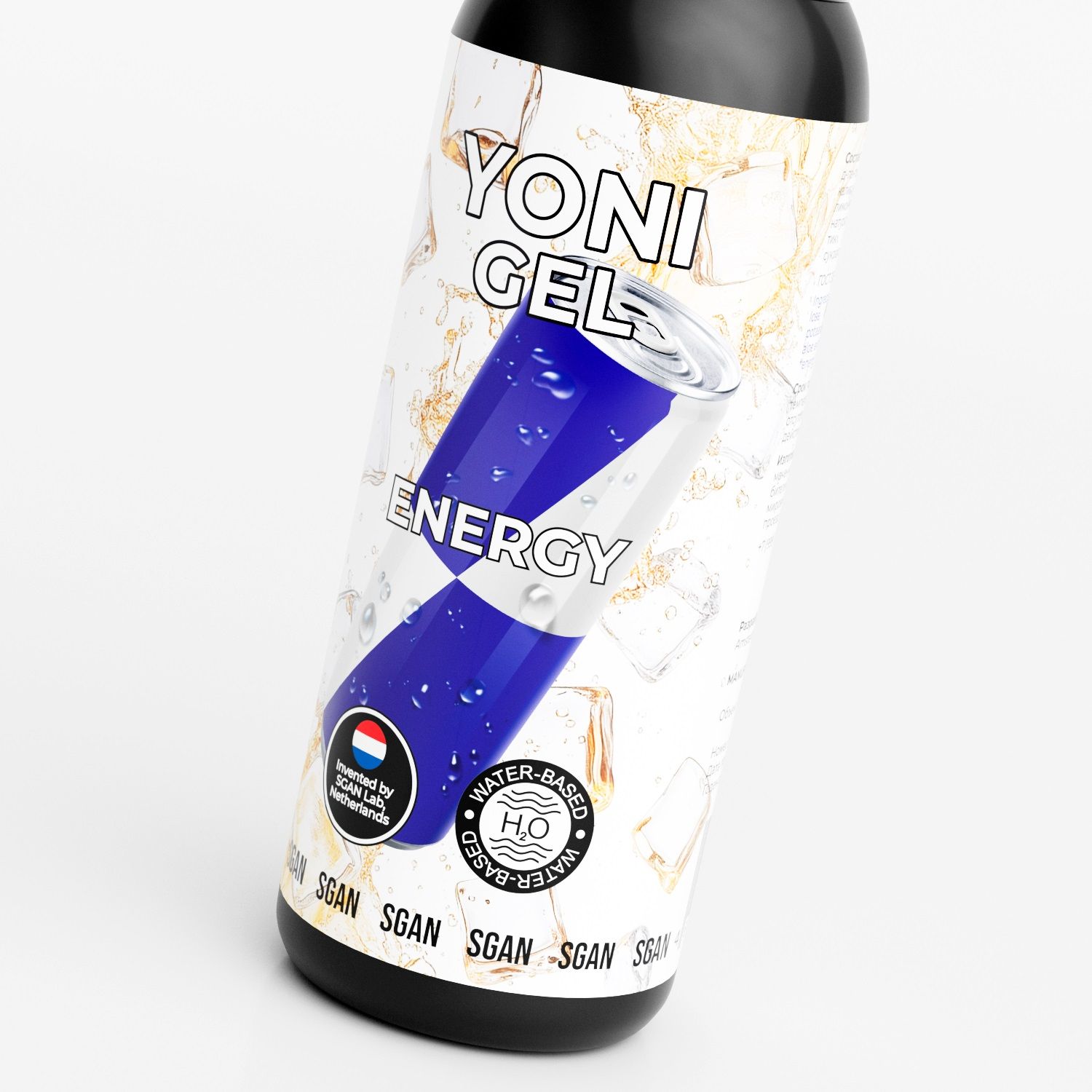 Лубрикант для орального секса SGAN со вкусом энергетика - 100 мл. 2