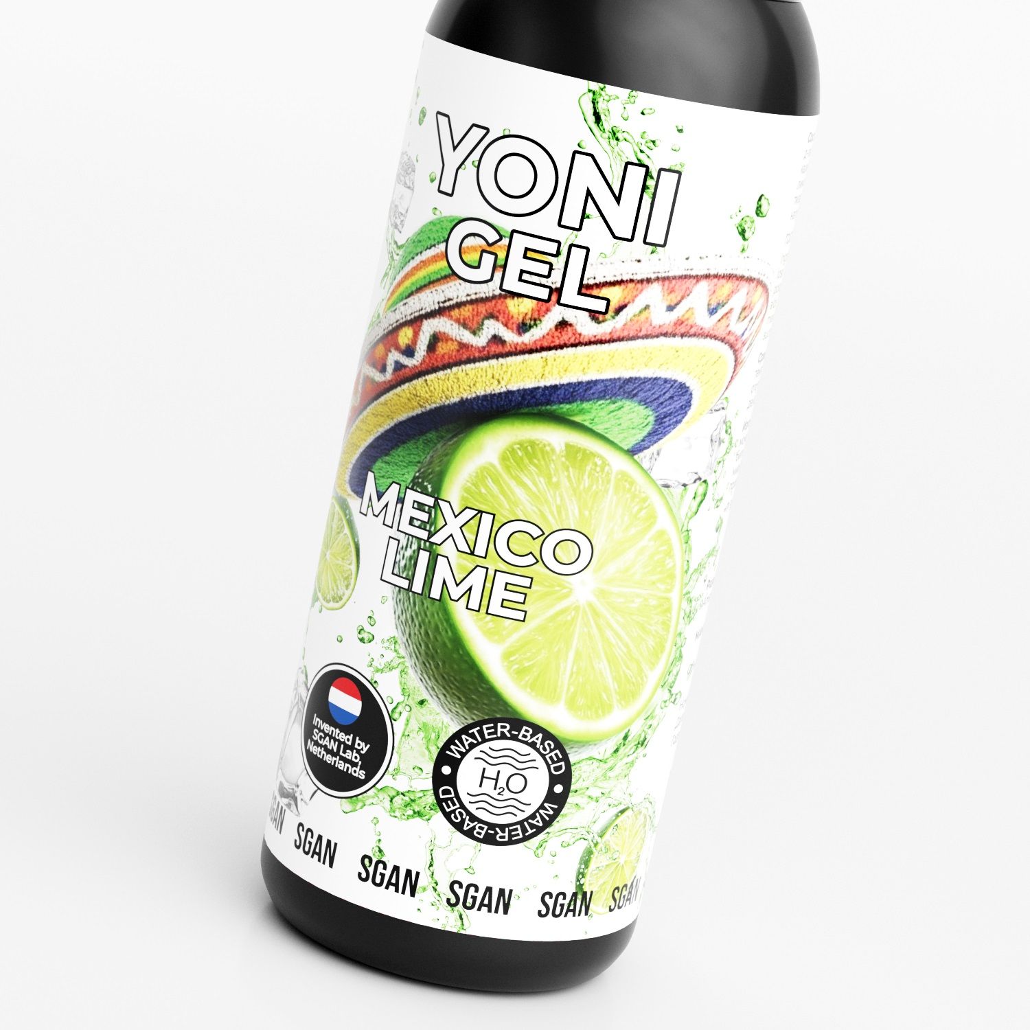 Лубрикант для орального секса SGAN со вкусом мексиканского лайма - 100 мл. 2