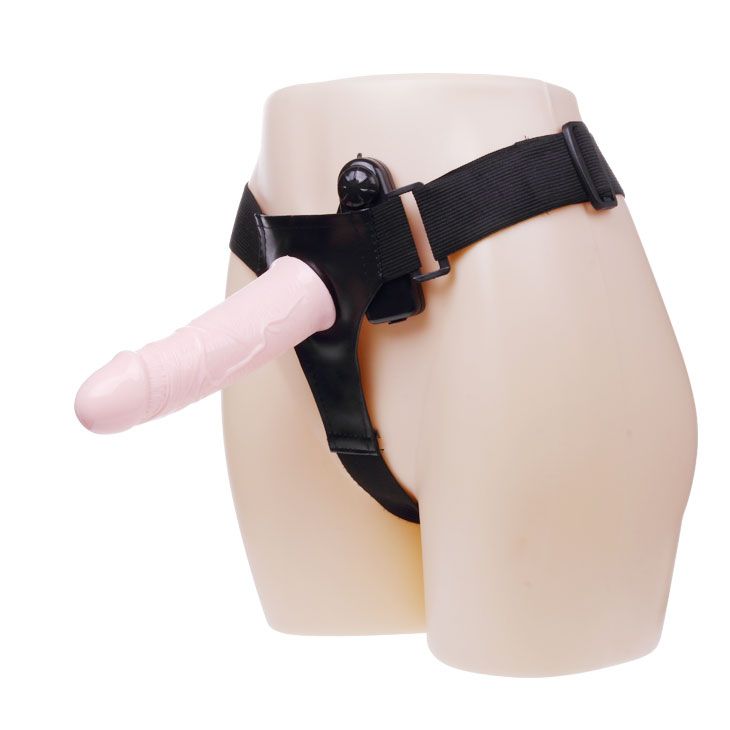 Полый страпон на трусиках с вибрацией и выносным пультом управления Mens Pants - 16,5 см. 3