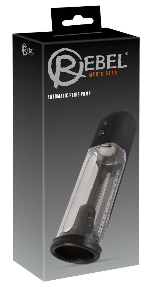 Автоматическая вакуумная помпа для пениса Rebel Automatic Pump 6