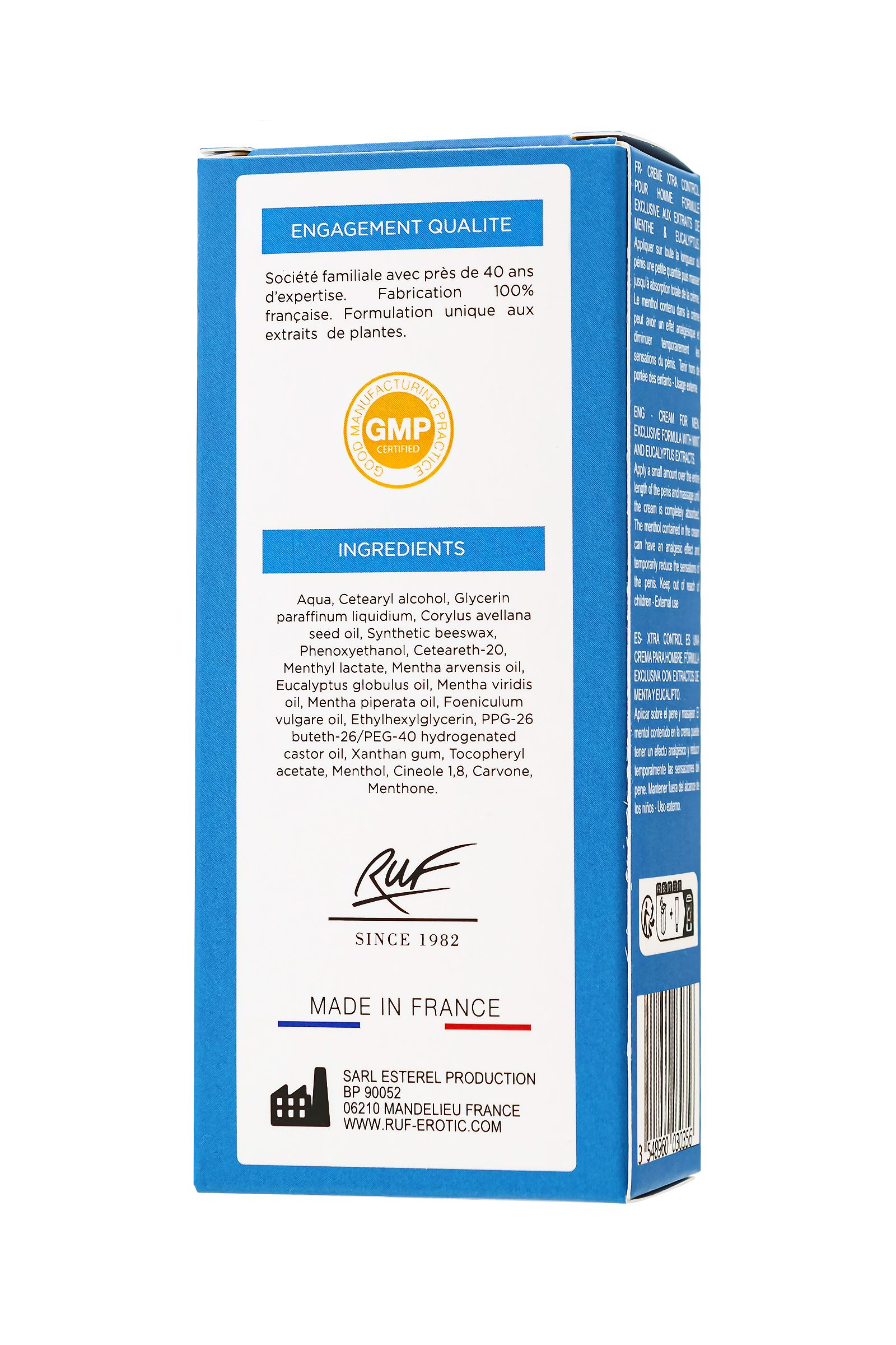 Пролонгирующий крем для мужчин Xtra Control - 40 мл. 6