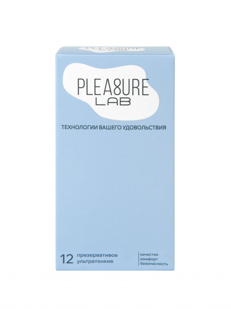 Ультратонкие презервативы Pleasure Lab - 12 шт. 1