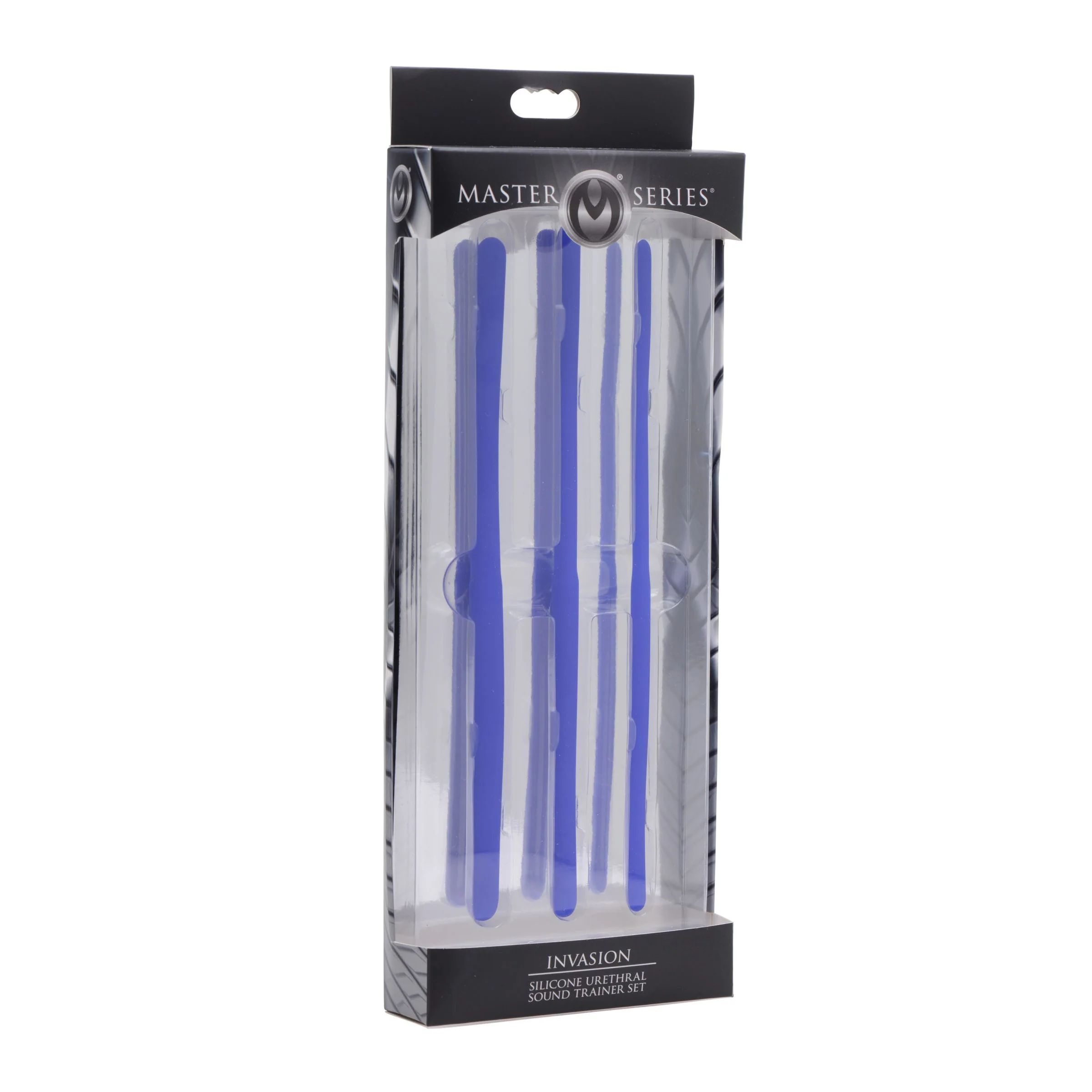 Набор из 3 синих силиконовых уретральных расширителей Invasion Silicone Urethral Sound Trainer Set 3