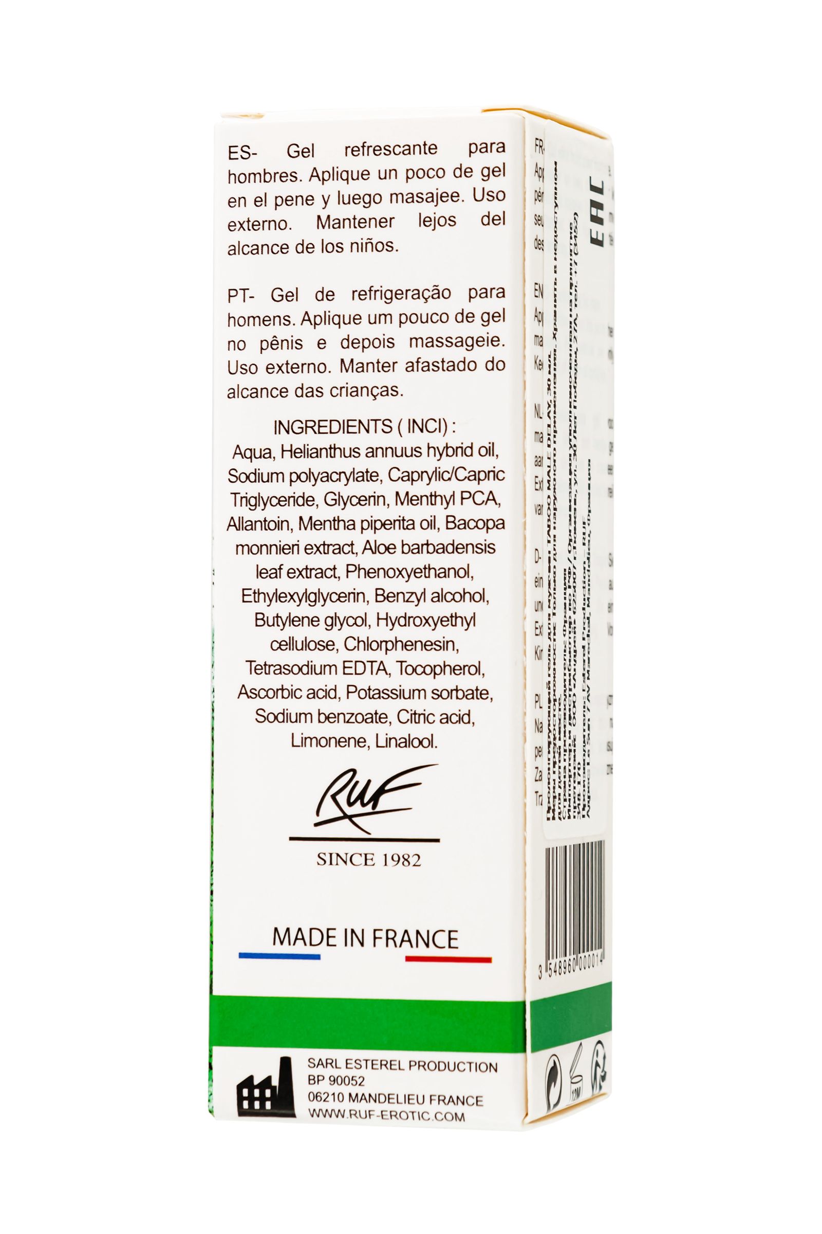 Пролонгирующий гель для мужчин Taboo Male Delay - 30 мл. 6