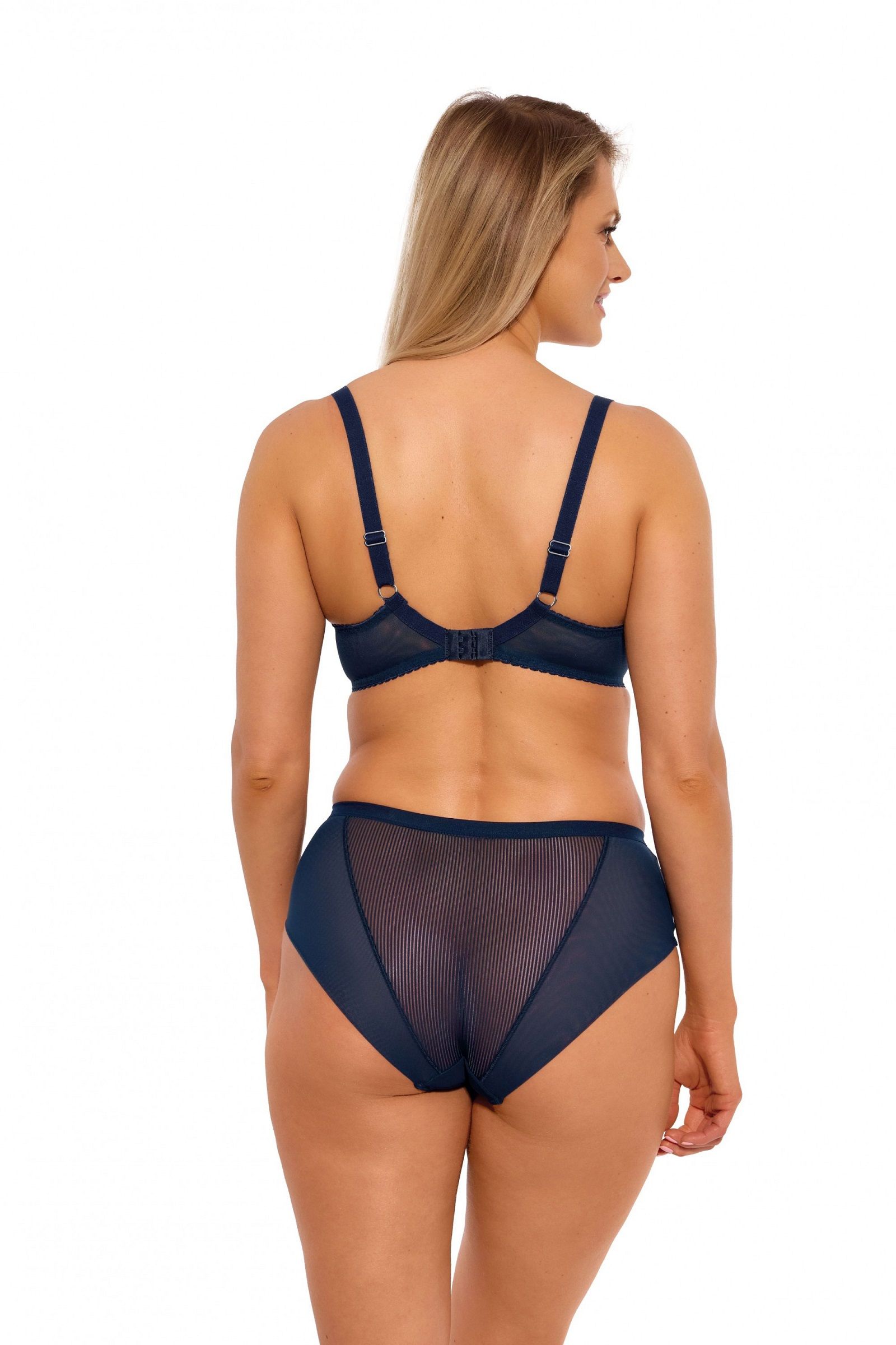 Темно-синие трусики-слипы Sonia 4