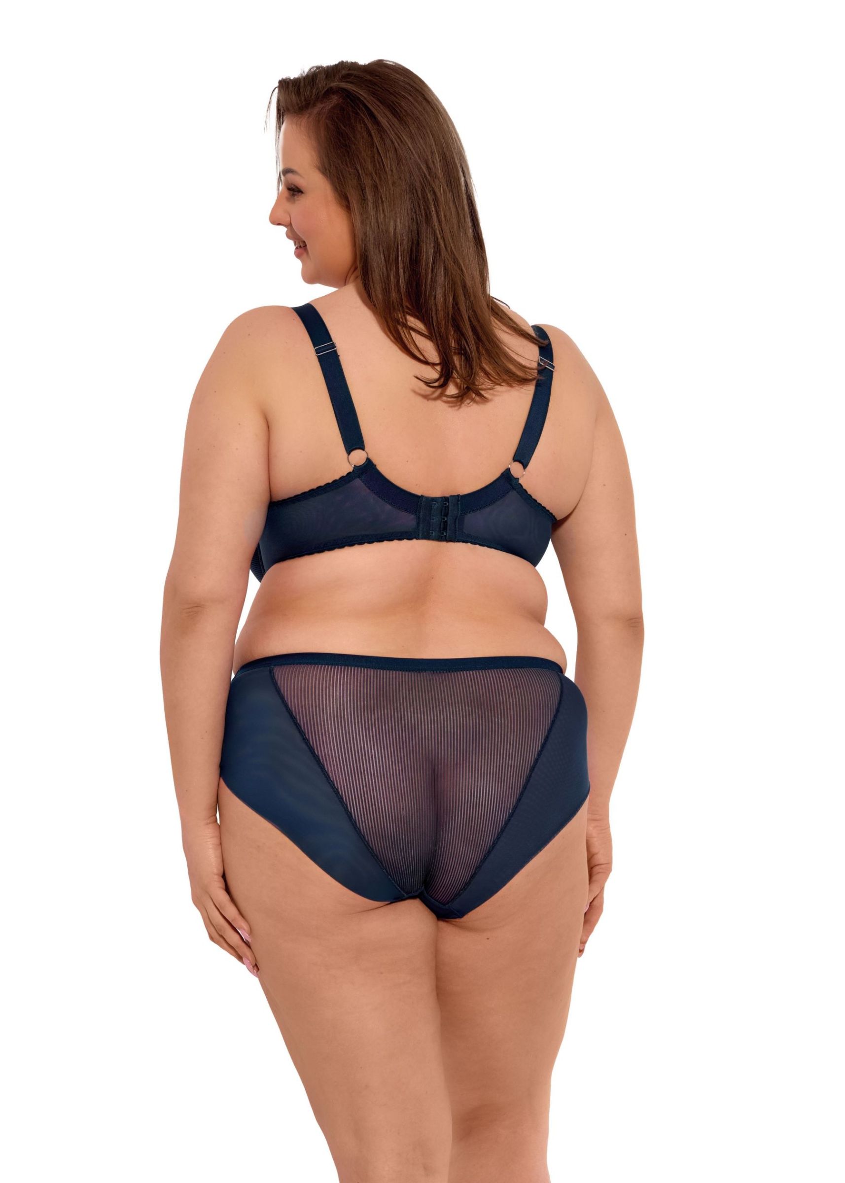 Темно-синие трусики-слипы Sonia 6