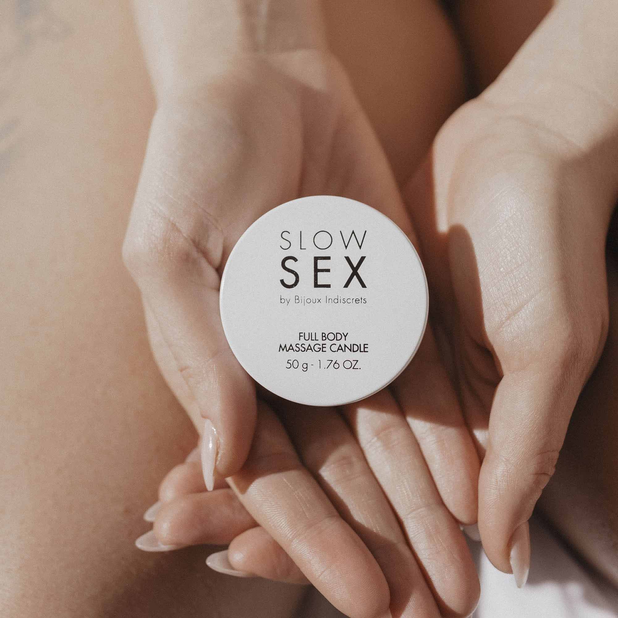 Массажная свеча для всего тела Slow Sex - 50 гр. 8
