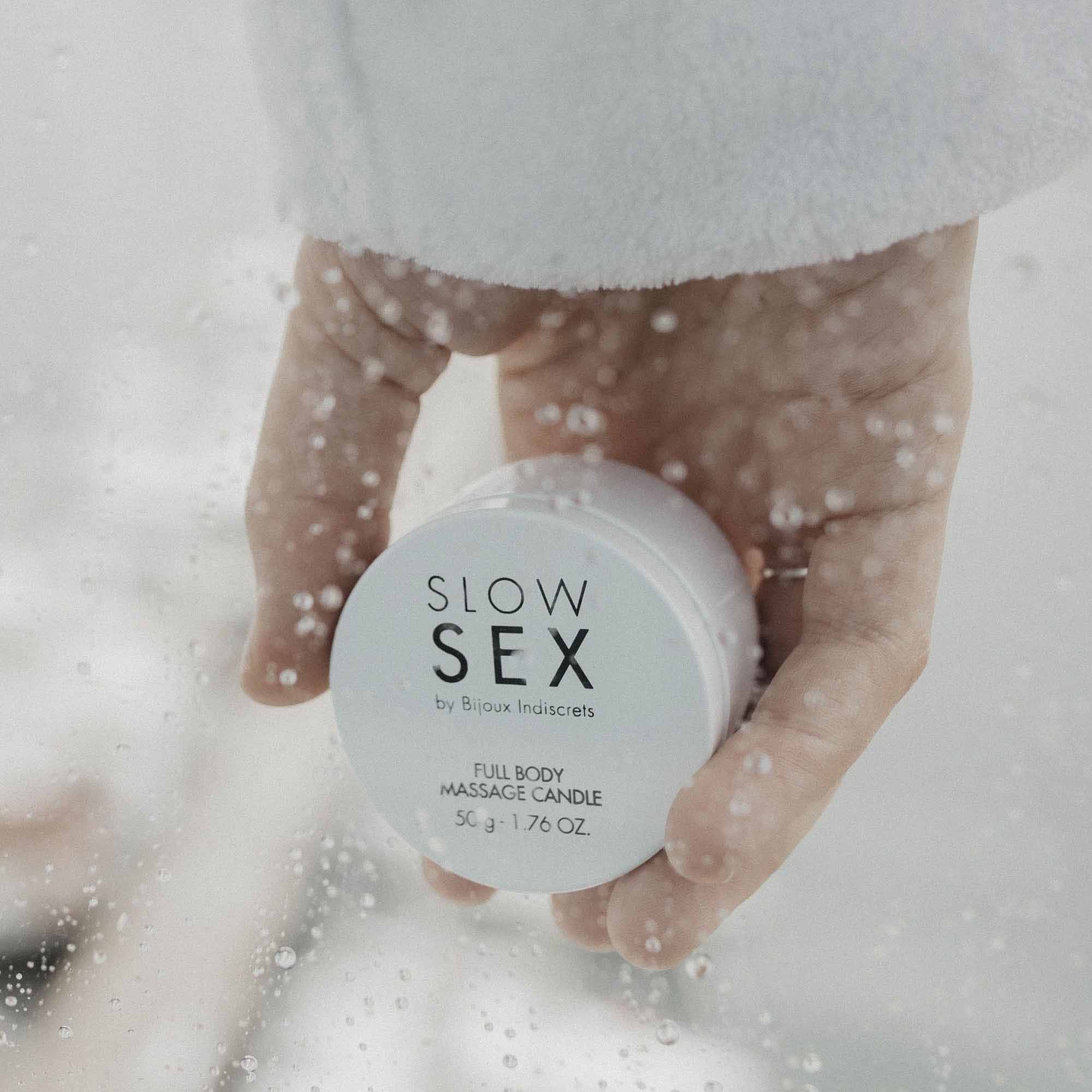 Массажная свеча для всего тела Slow Sex - 50 гр. 9