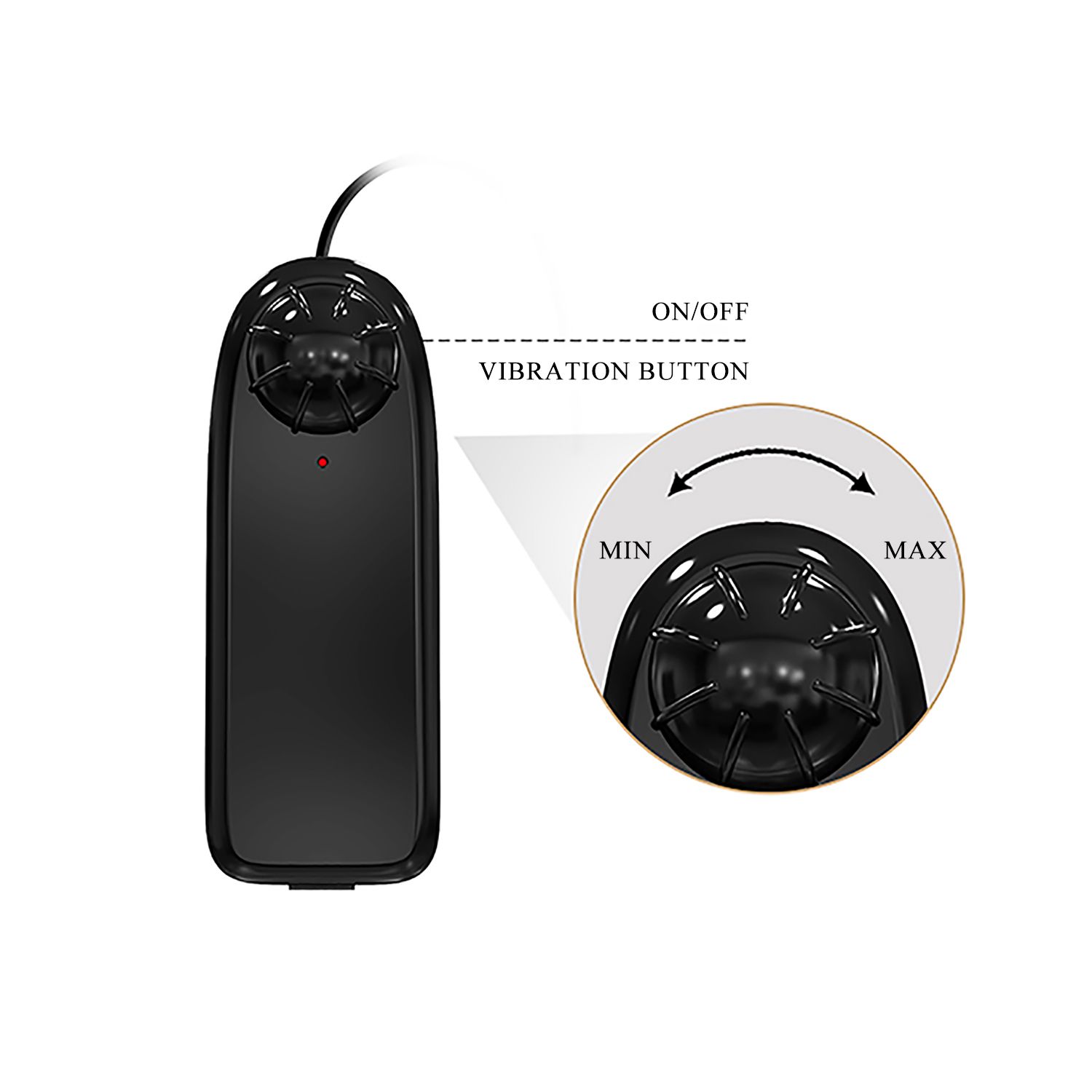 Карамельный мастурбатор-полуторс Emilia с вибрацией 8