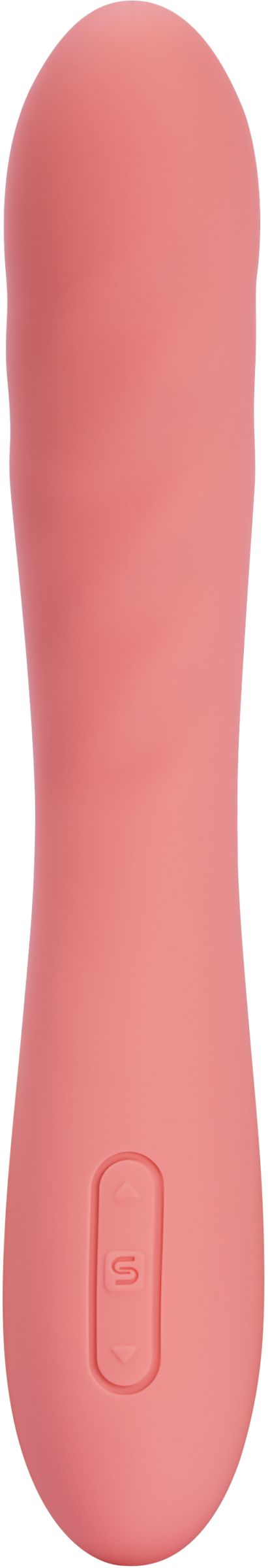 Персиковый изогнутый вибромассажер Ava Neo с функцией пенетрации - 19,6 см. 3
