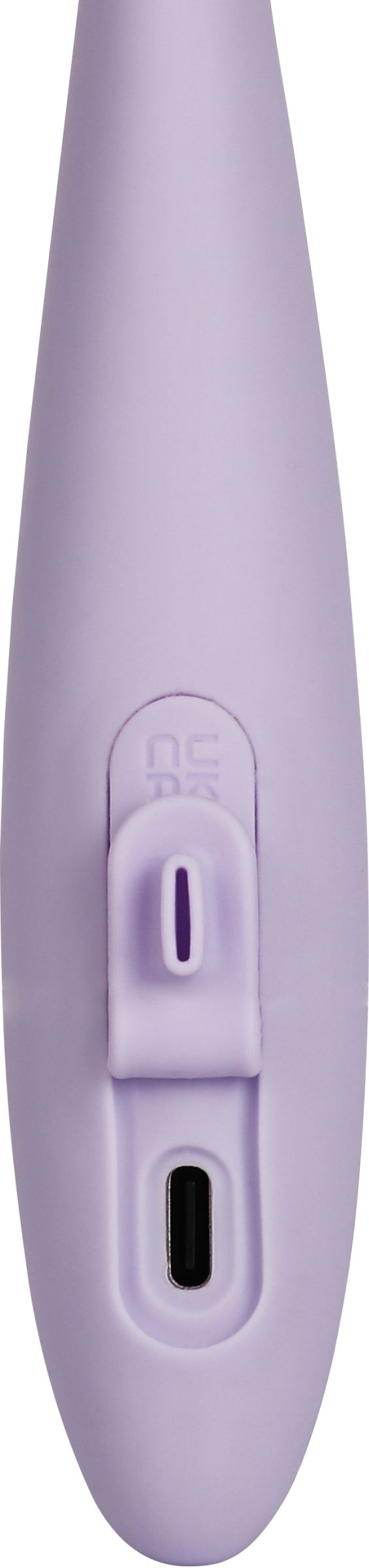 Сиреневый вибростимулятор Cici 2 с функцией нагрева - 17,8 см. 4