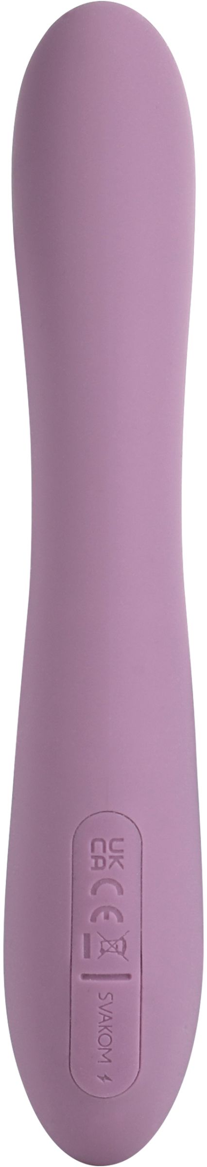 Сиреневый интерактивный вибратор-кролик Trysta Neo с шариком для зоны G - 18,4 см. 3