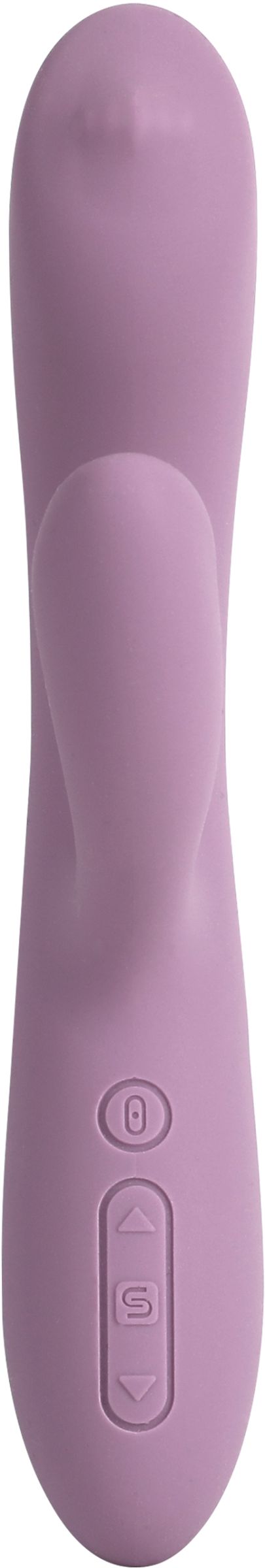 Сиреневый интерактивный вибратор-кролик Trysta Neo с шариком для зоны G - 18,4 см. 5