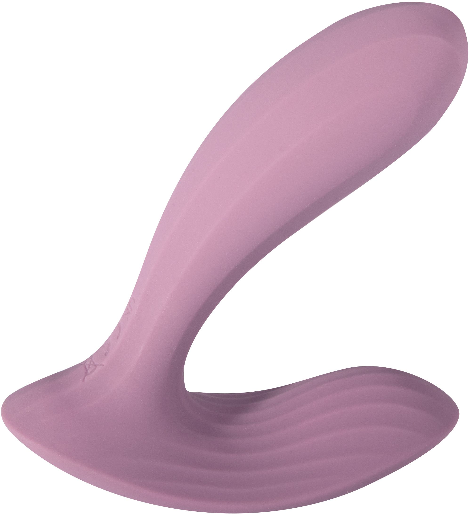 Розовый интерактивный вибромассажер Erica 2